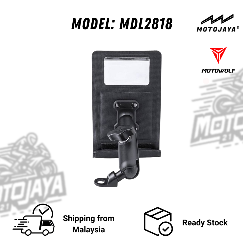 MOTOWOLF MDL2818 Motorcycle Waterproof Phone Bag Holder