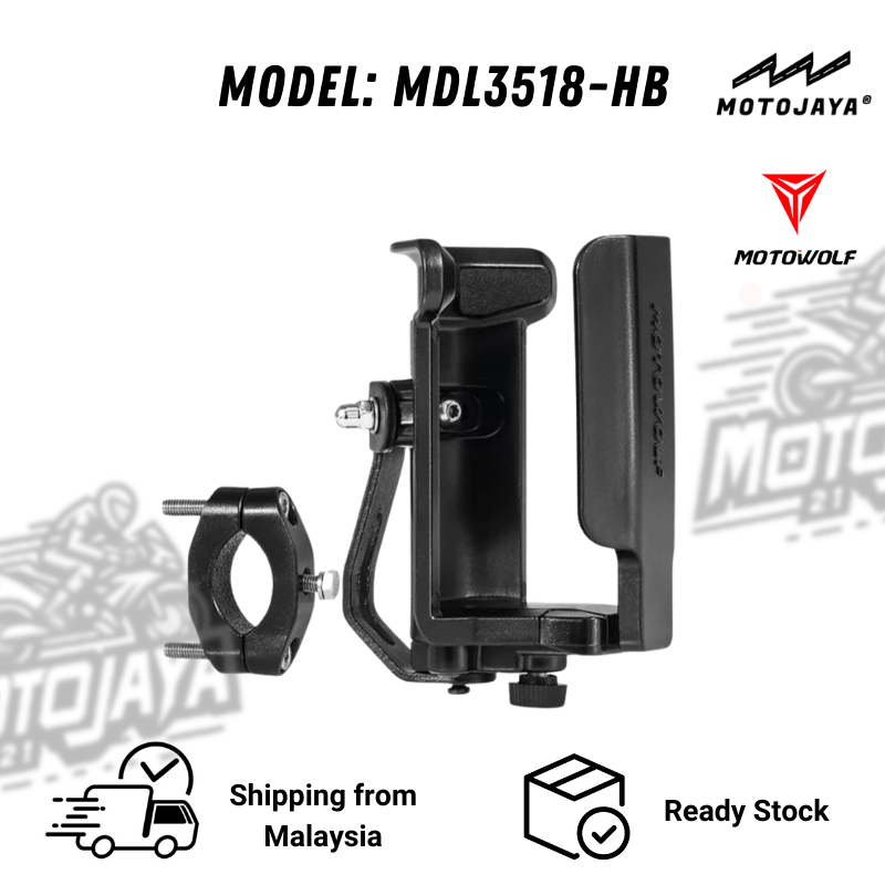 MOTOWOLF Bottle Holder MDL3518 Adjustable Type Cup Holder Motorcycle Bicycle