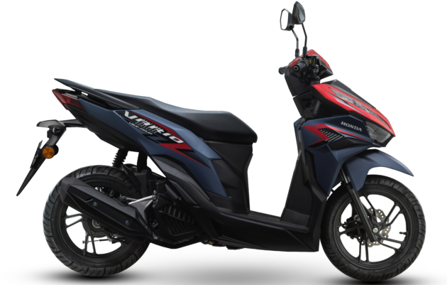 Honda Vario 125 2025 warna Matte Blue