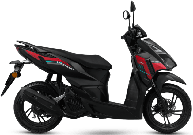 2026 Honda Vario 125 in Matte Black with new bodywork