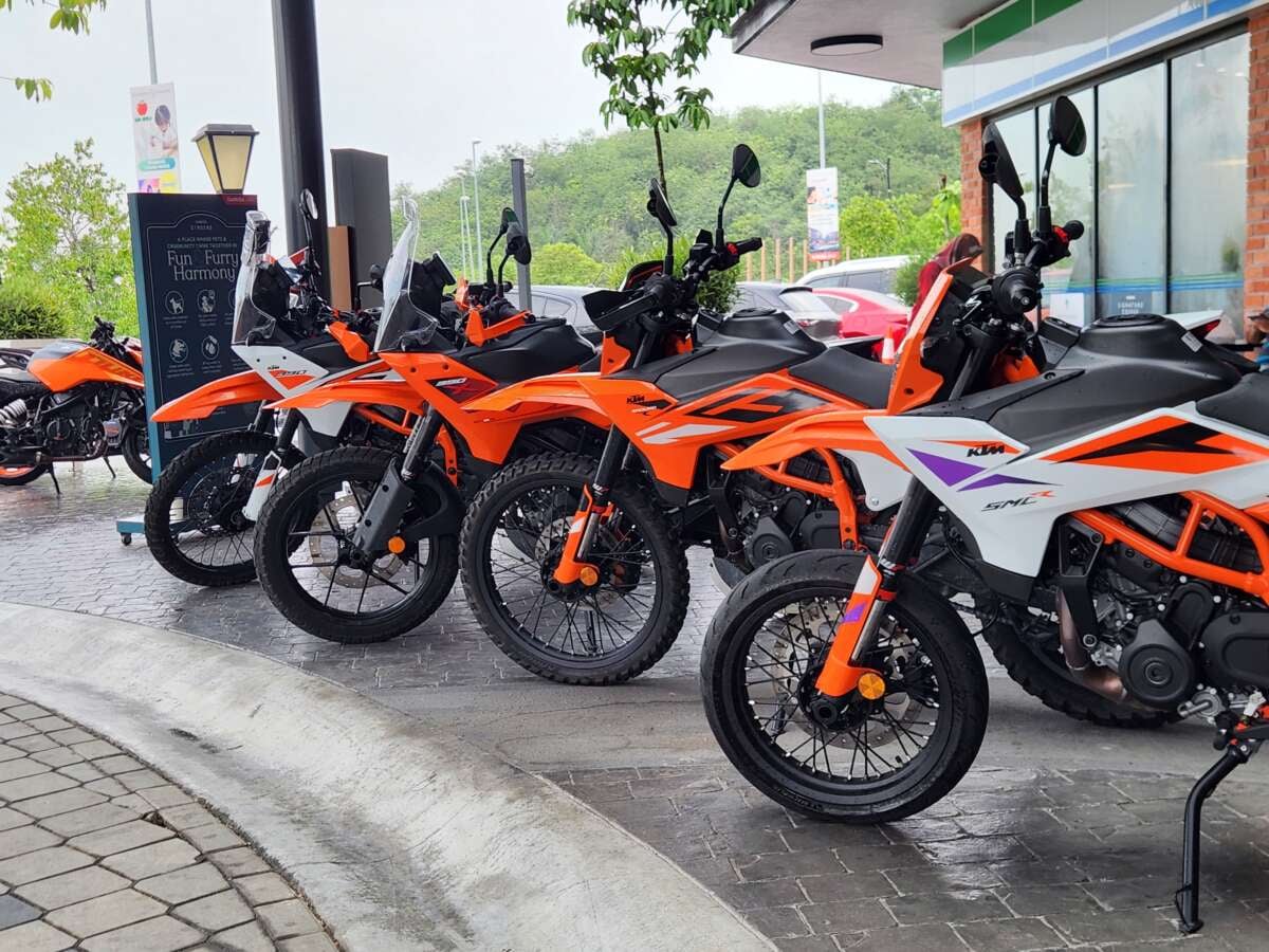 Barisan penuh motosikal siri 2026 KTM 390 Adventure