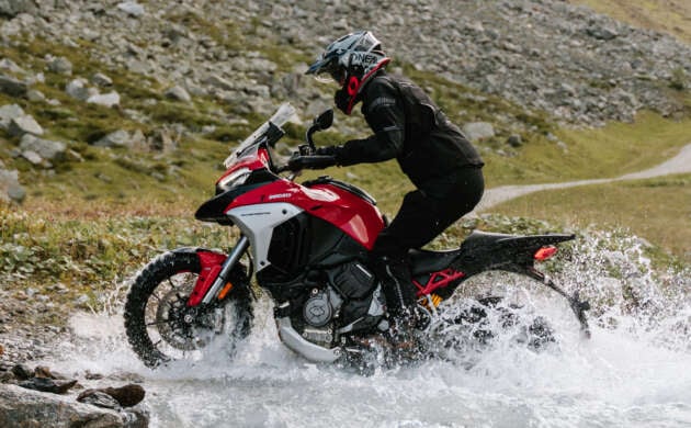 Continental TKC 80Β² on an adventure motorcycle