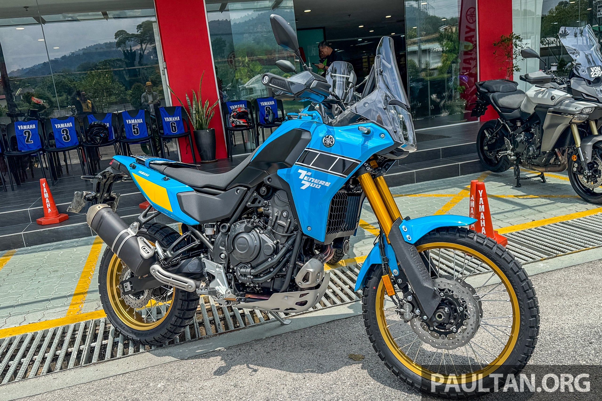 2026 Yamaha Tenere 700 adventure motorcycle in Malaysia