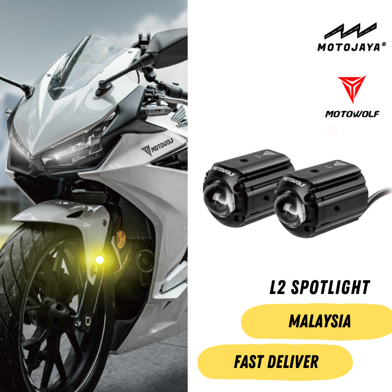 Motowolf L2 Spotlight FogLight 68W
